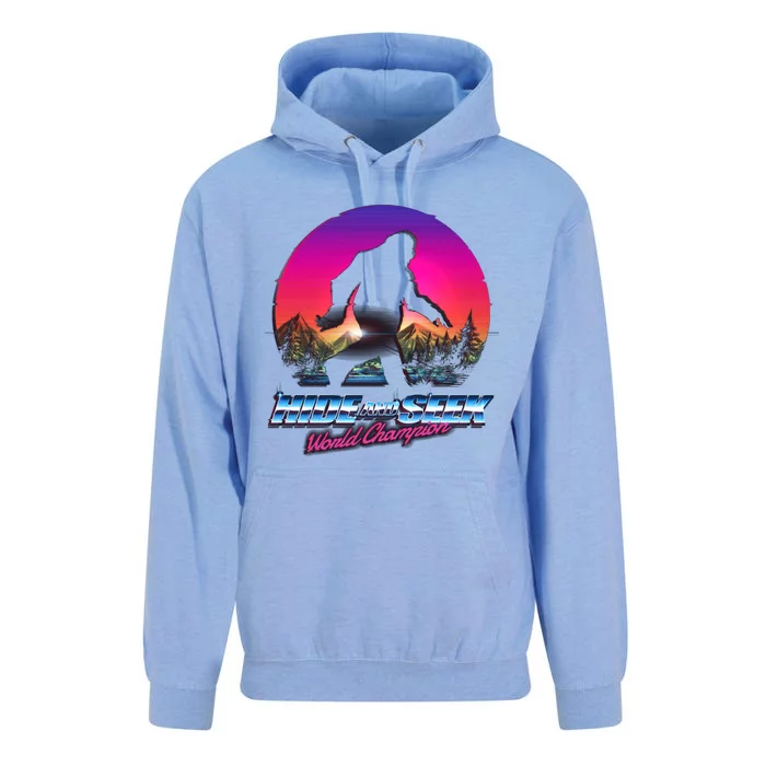 Hike And Seek World Champion Bigfoot Is Real Unisex Surf Hoodie