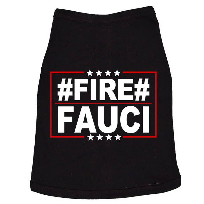 Hashtag Fire Fauci Doggie Tank