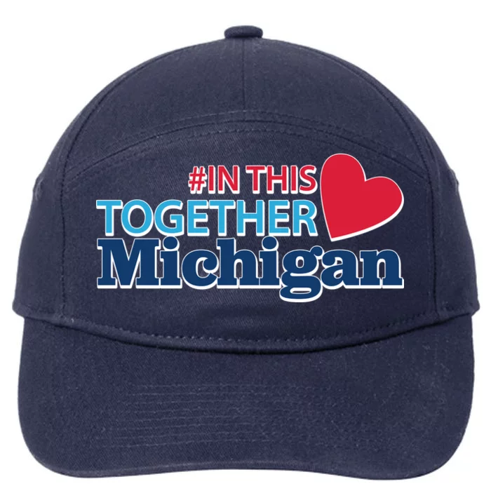 Hashtag In This Together Michigan 7-Panel Snapback Hat