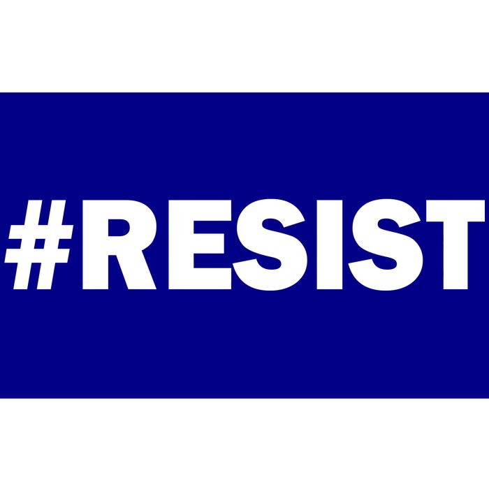 Hashtag Resist Anti Trump Bumper Sticker