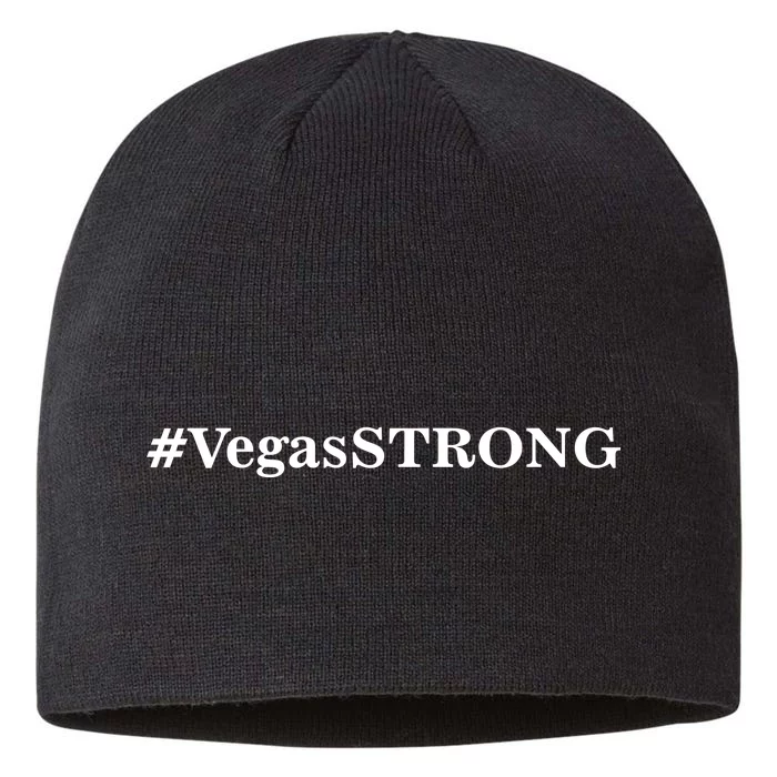 Hashtag VegasSTRONG Vegas Strong 8 1/2in Sustainable Knit Beanie