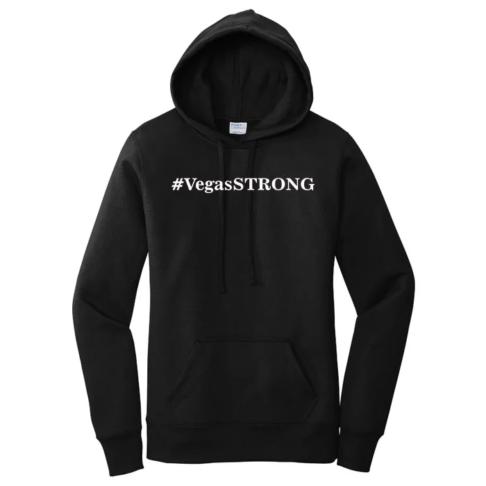 Hashtag VegasSTRONG Vegas Strong Women's Pullover Hoodie