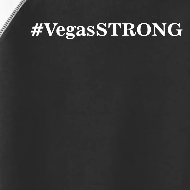 Hashtag VegasSTRONG Vegas Strong Toddler Fine Jersey T-Shirt