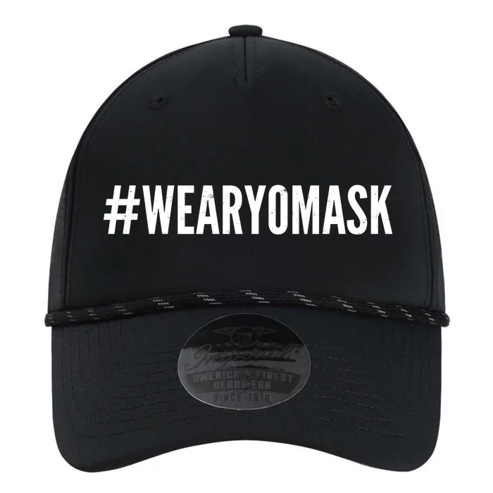 Hashtag Wear Yo Mask Performance The Dyno Cap