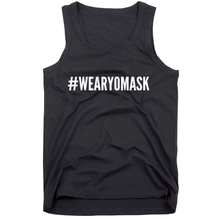 Hashtag Wear Yo Mask Tank Top