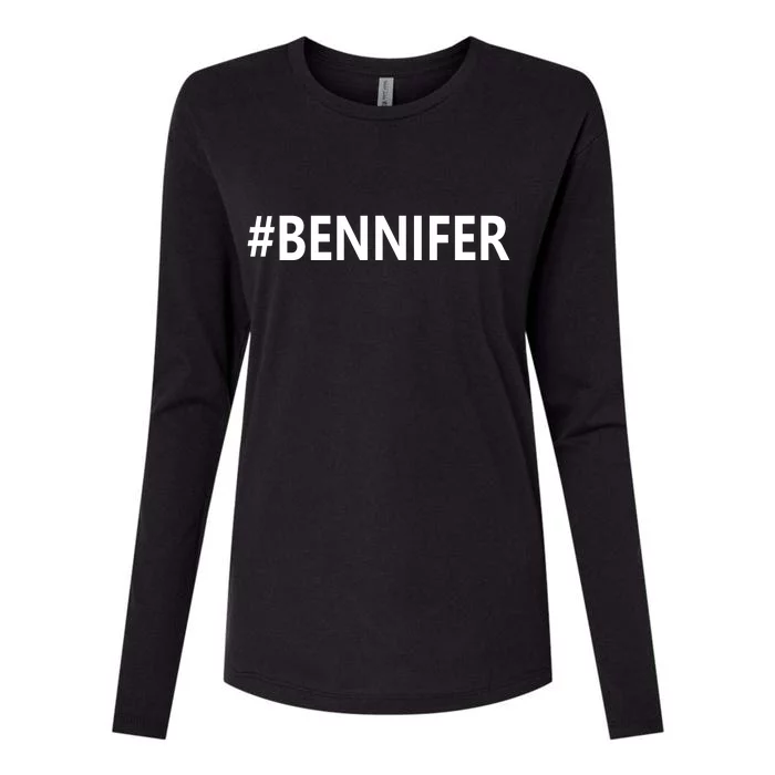 Hastag Bennifer Womens Cotton Relaxed Long Sleeve T-Shirt