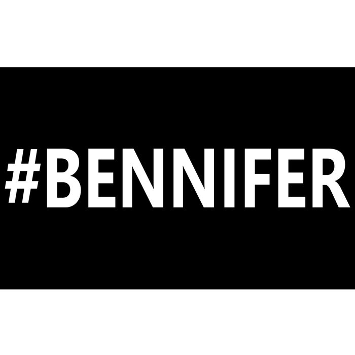 Hastag Bennifer Bumper Sticker