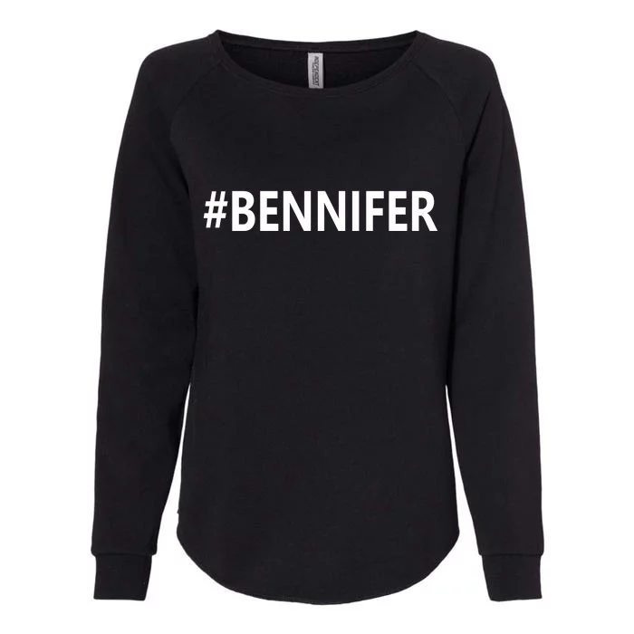 Hastag Bennifer Womens California Wash Sweatshirt