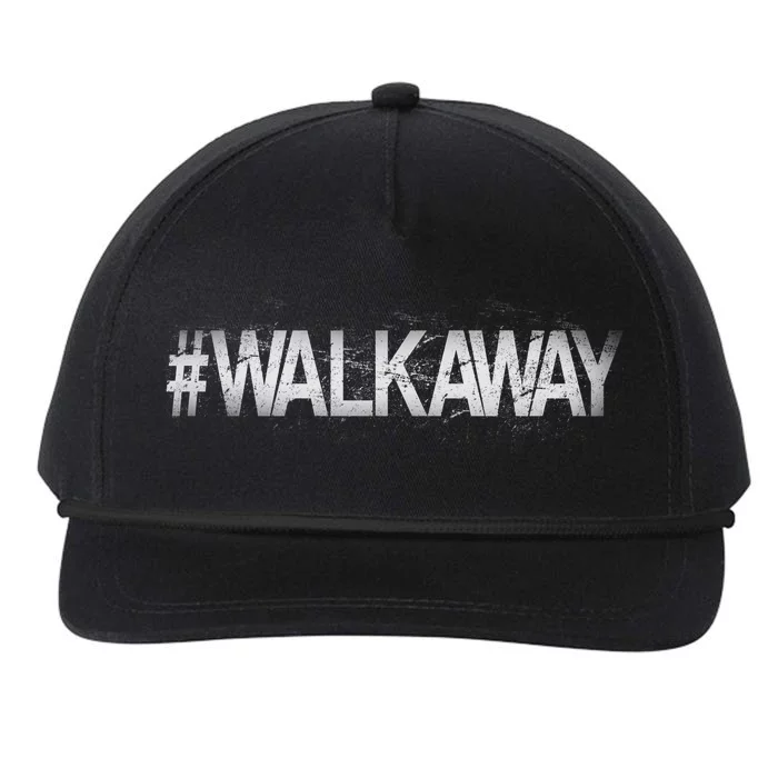 Hastag Walkaway Snapback Five-Panel Rope Hat