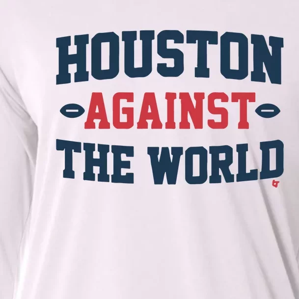 Houston Against The World Cooling Performance Long Sleeve Crew