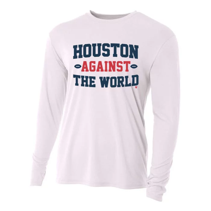 Houston Against The World Cooling Performance Long Sleeve Crew