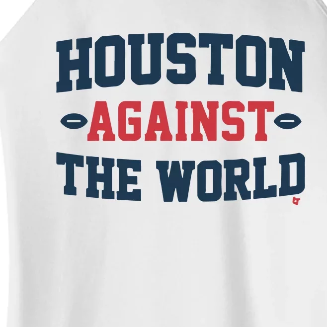 Houston Against The World Women’s Perfect Tri Rocker Tank