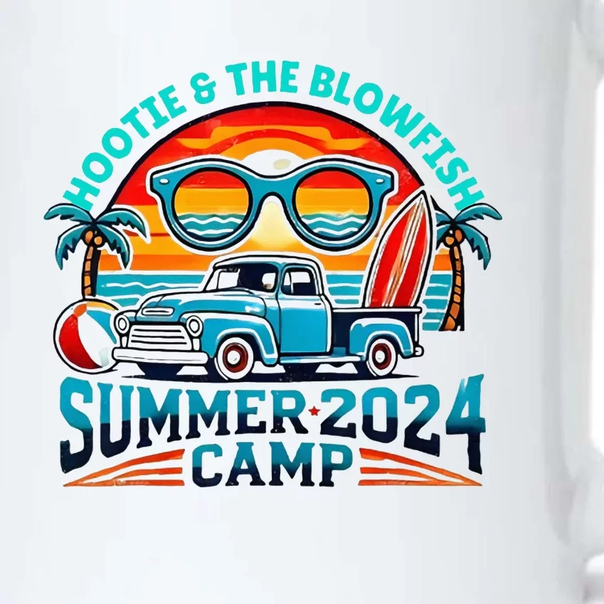 H.O.O.T.I.E And The Blowfish Summer Camp 2024 Camping With Trucks Black Color Changing Mug