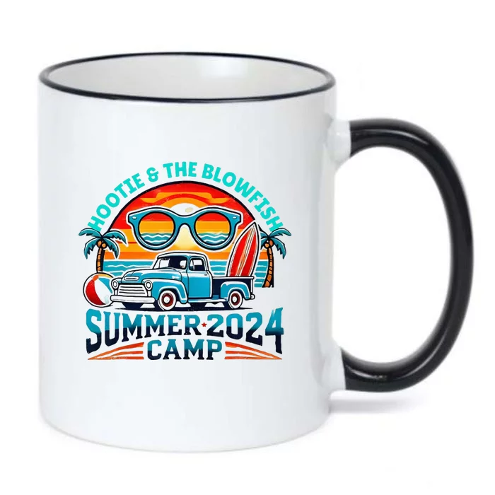 H.O.O.T.I.E And The Blowfish Summer Camp 2024 Camping With Trucks Black Color Changing Mug