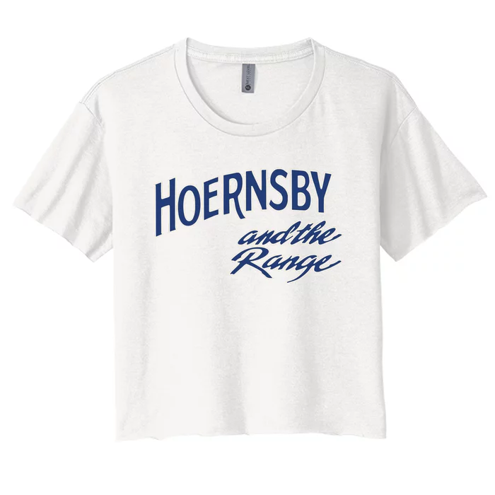 Hoernsby And The Range Women's Crop Top Tee