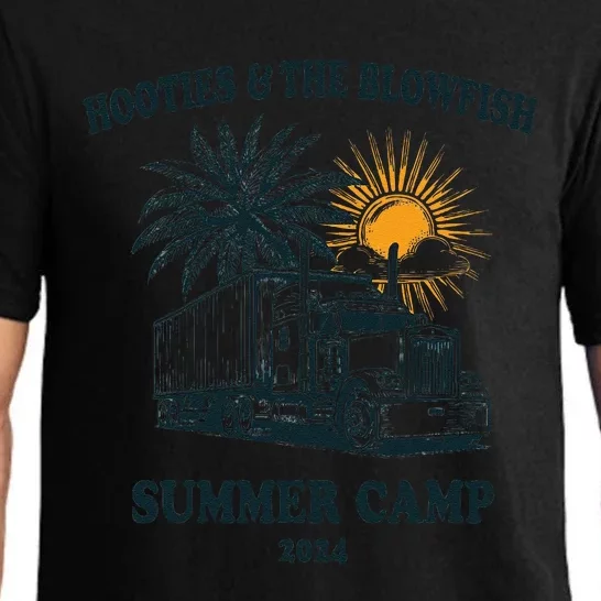 Hootie And The Blowfis.H 2024 Summer Camp With Trucks Pajama Set