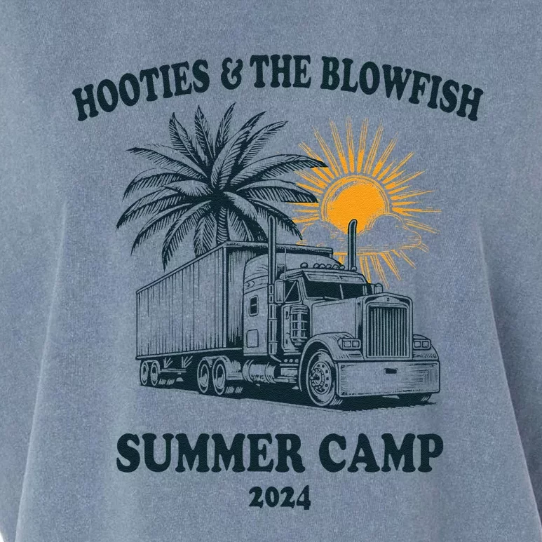 Hootie And The Blowfis.H 2024 Summer Camp With Trucks Garment-Dyed Women's Muscle Tee