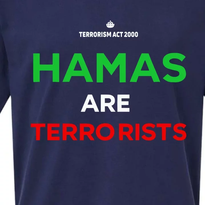 Hamas Are Terrorists Please Dont Arrest Me Sueded Cloud Jersey T-Shirt