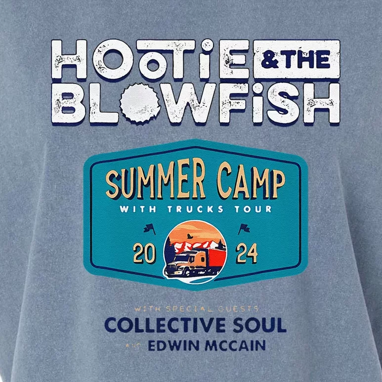 Hootie And The Blowfis.H Summer Camp With Trucks Garment-Dyed Women's Muscle Tee