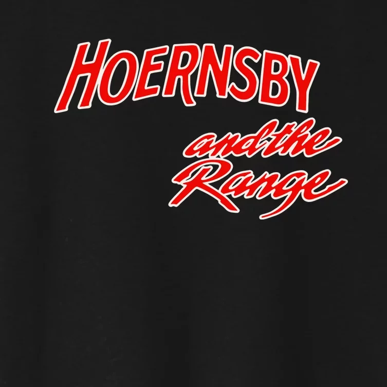 Hoernsby And The Range Women's Crop Top Tee