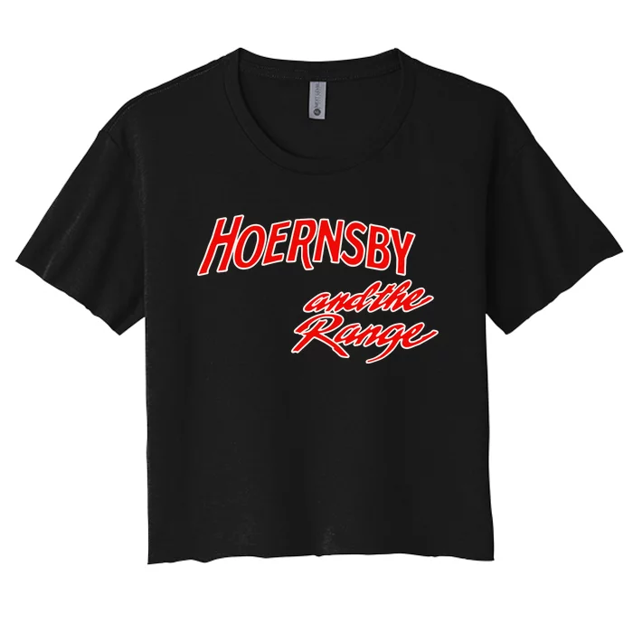 Hoernsby And The Range Women's Crop Top Tee