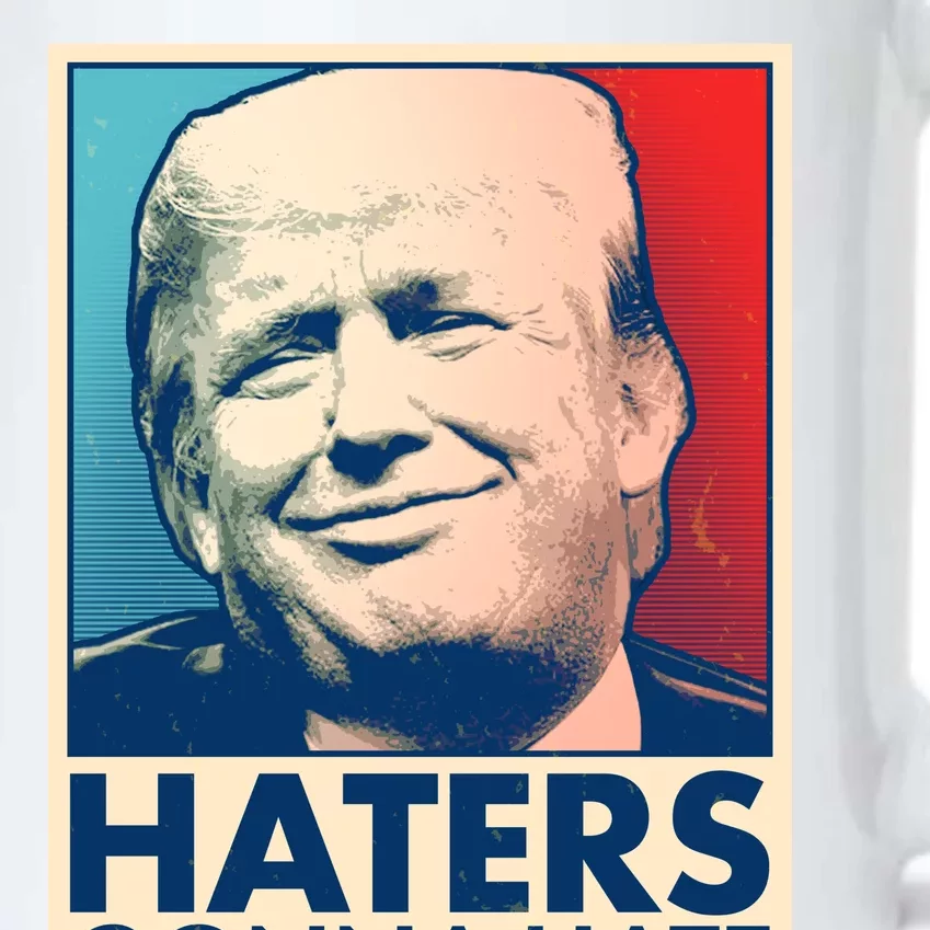 Haters Gonna Hate Poster Pro Trump Black Color Changing Mug