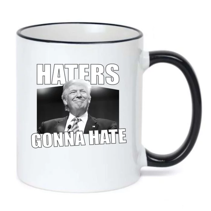 Haters Gonna Hate Trump Black Color Changing Mug