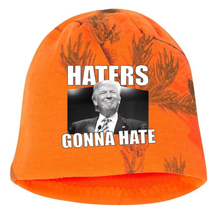 Haters Gonna Hate Trump Kati - Camo Knit Beanie