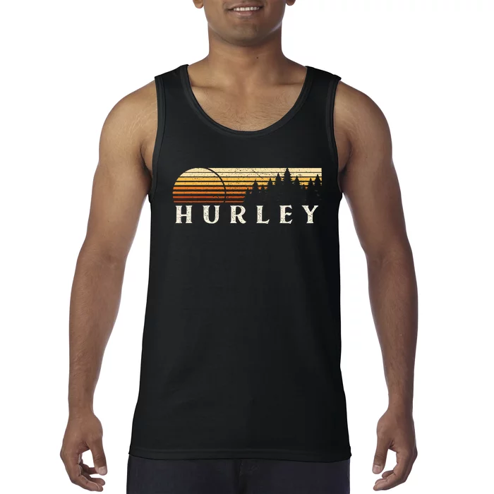 Hurley Al Vintage Evergreen Sunset Eighties Tank Top