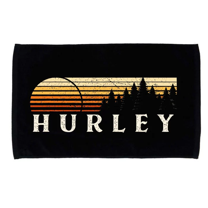 Hurley Al Vintage Evergreen Sunset Eighties Microfiber Hand Towel