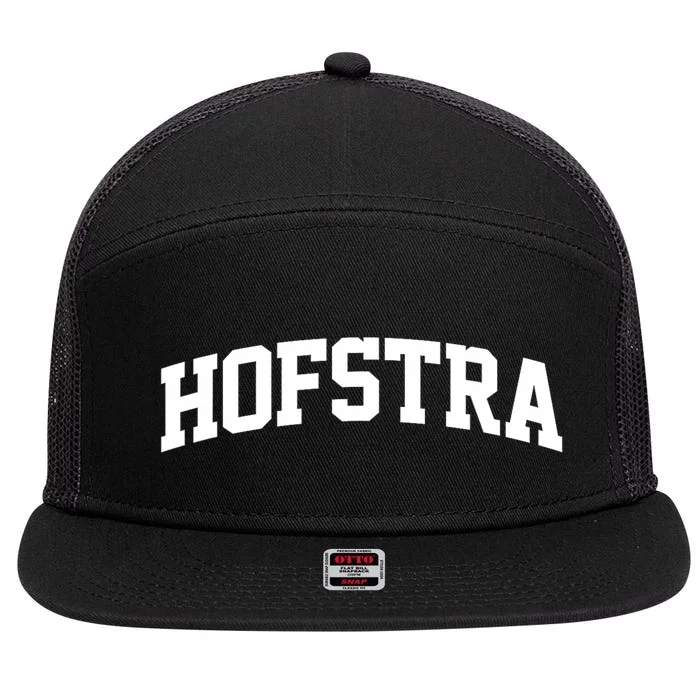 H.O.F.S.T.R.A Arch Vintage Retro College Athletic Sports 7 Panel Mesh Trucker Snapback Hat