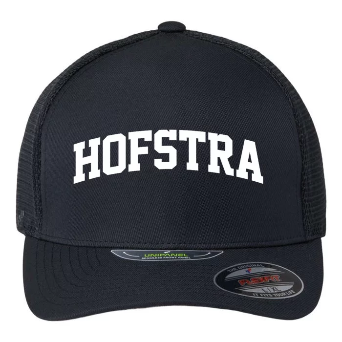 H.O.F.S.T.R.A Arch Vintage Retro College Athletic Sports Flexfit Unipanel Trucker Cap