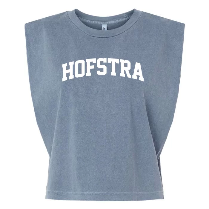 H.O.F.S.T.R.A Arch Vintage Retro College Athletic Sports Garment-Dyed Women's Muscle Tee