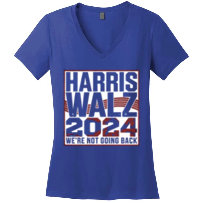 Harriswalz A Vision For Unity And Opportunity Meaningful Gift Women's V-Neck T-Shirt