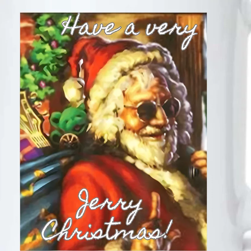 Have A Very Jerry Christmas Santa Holiday Black Color Changing Mug