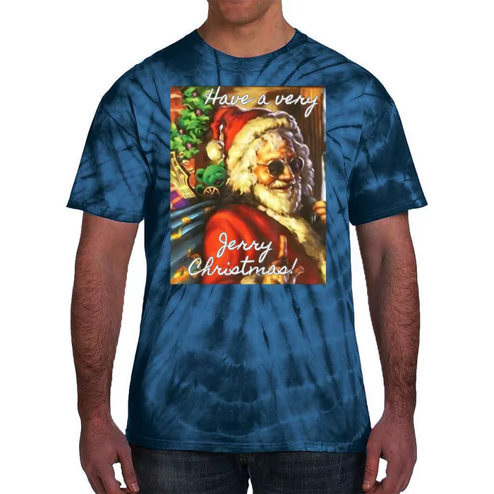 Have A Very Jerry Christmas Santa Holiday Tie-Dye T-Shirt