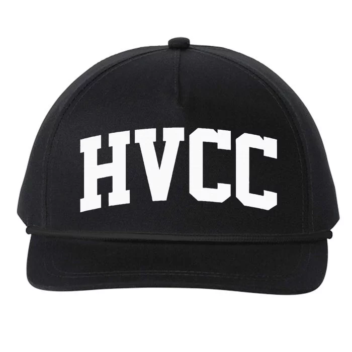 Hvcc Arch Vintage Retro College Athletic Sports Snapback Five-Panel Rope Hat