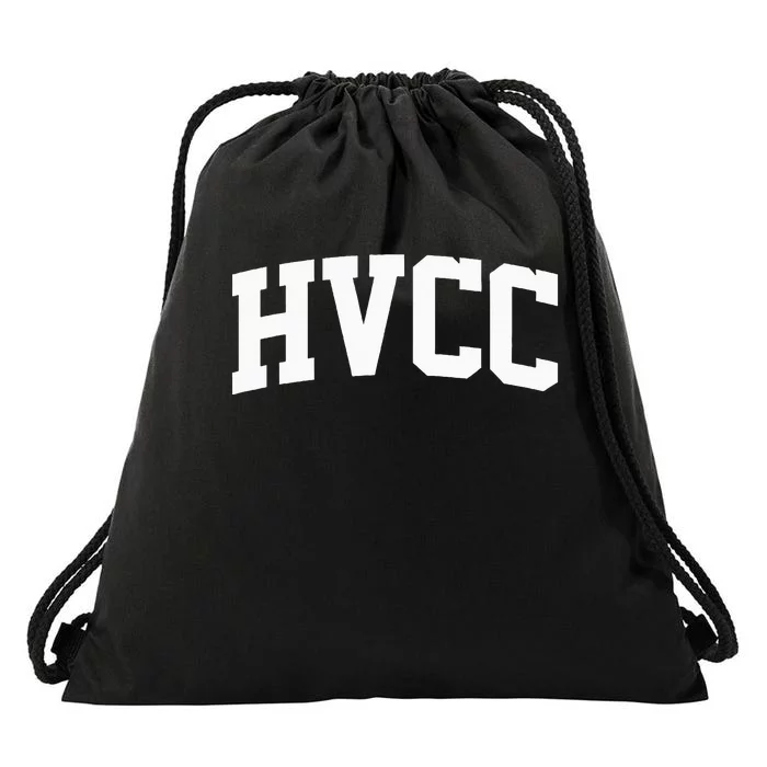 Hvcc Arch Vintage Retro College Athletic Sports Drawstring Bag