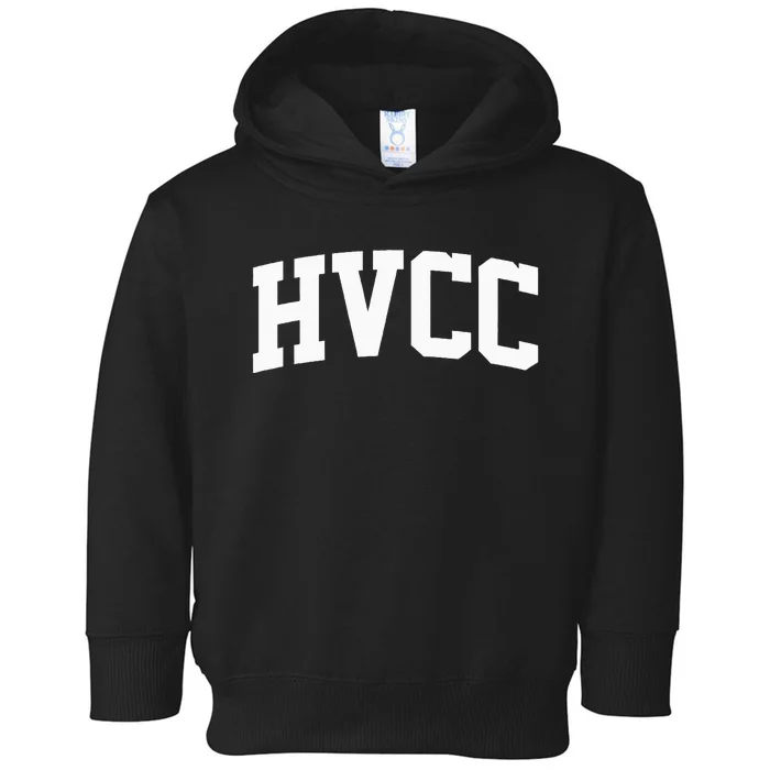 Hvcc Arch Vintage Retro College Athletic Sports Toddler Hoodie