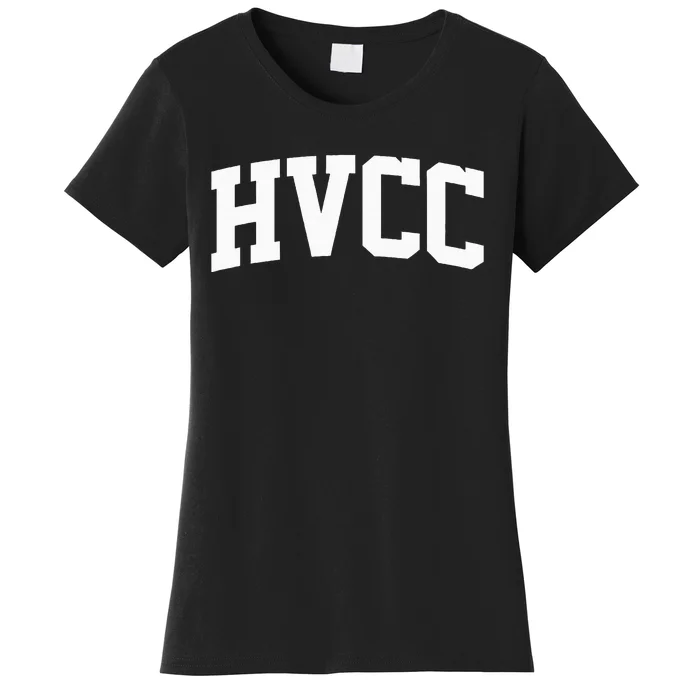 Hvcc Arch Vintage Retro College Athletic Sports Women's T-Shirt