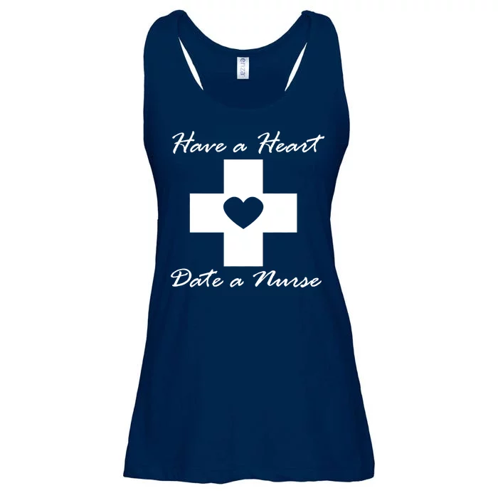 Have A heart Date A Nurse Ladies Essential Flowy Tank