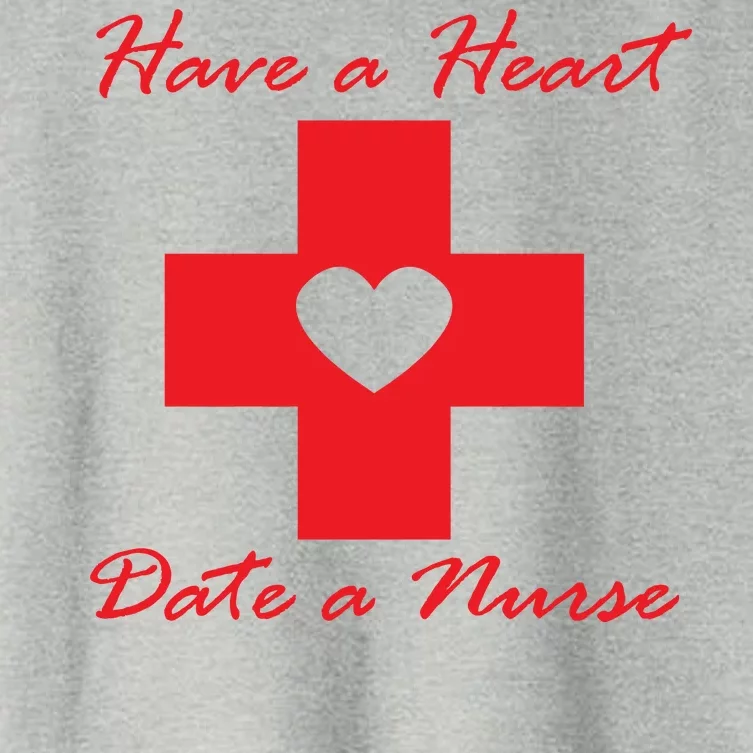 Have A heart Date A Nurse Women's Crop Top Tee