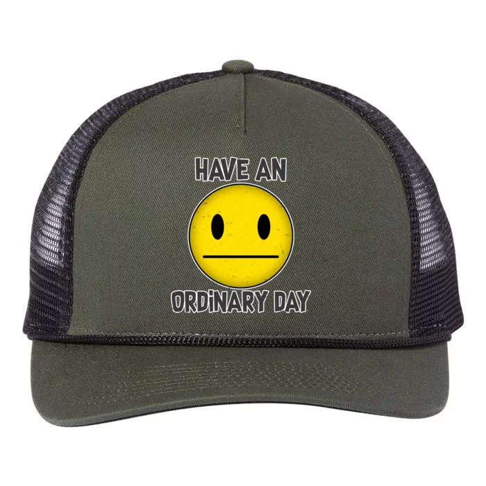 Have an Ordinary Day Retro Rope Trucker Hat Cap