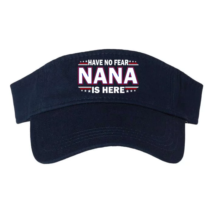 Have No Fear Nana Is Here Valucap Bio-Washed Visor