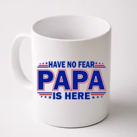 Reel Cool Fishing Papa Front & Back Coffee Mug