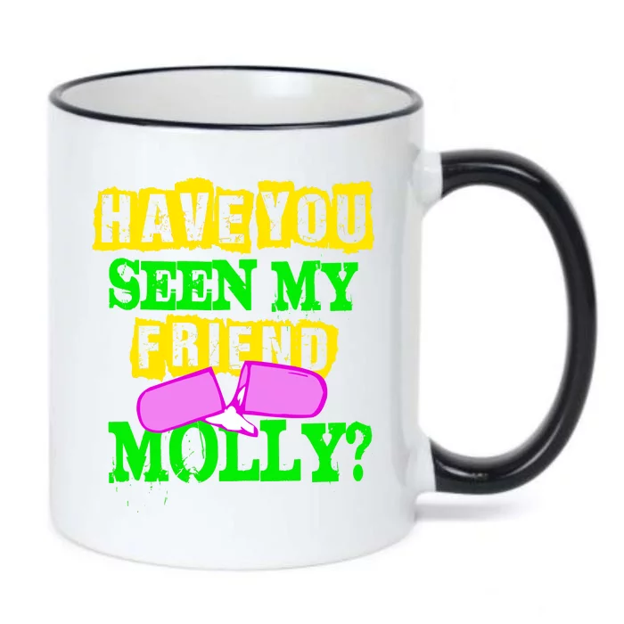 Have You Seen My Friend Molly Black Color Changing Mug