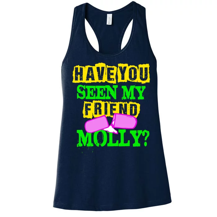 Have You Seen My Friend Molly Women's Racerback Tank