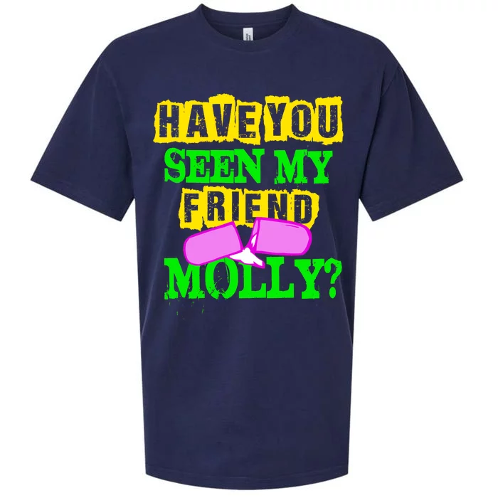 Have You Seen My Friend Molly Sueded Cloud Jersey T-Shirt