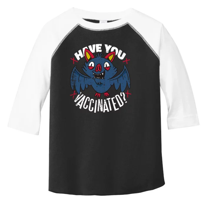 Have You Vaccinated Bat Toddler Fine Jersey T-Shirt