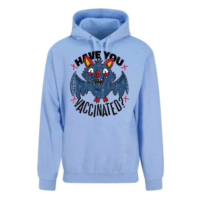 Have You Vaccinated Bat Unisex Surf Hoodie